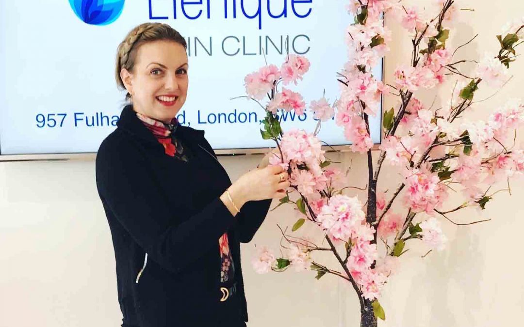 Window Dressing For Elenique Skin Clinic London