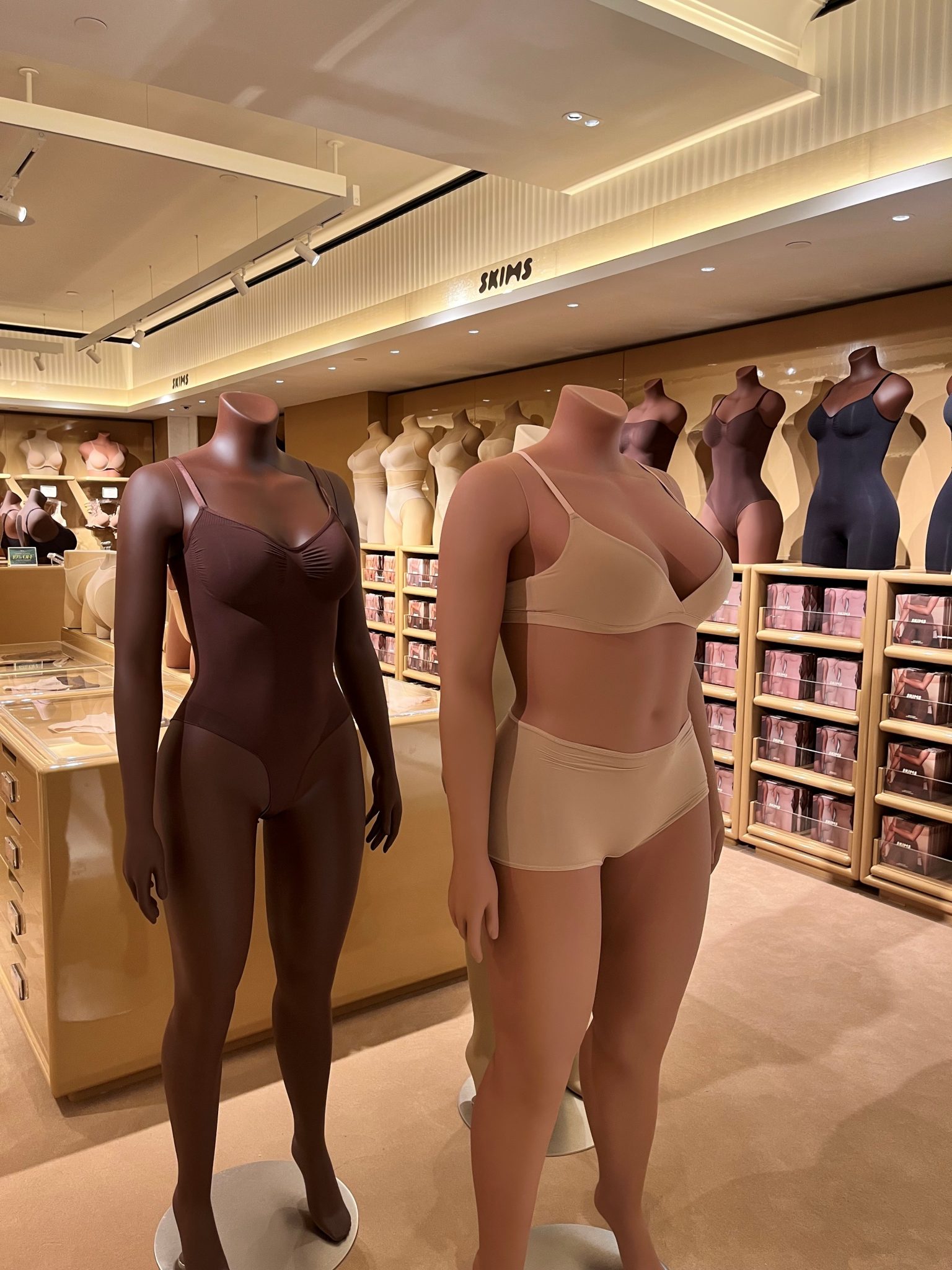 Visual Merchandising Consultancy SKIMS at Harrods