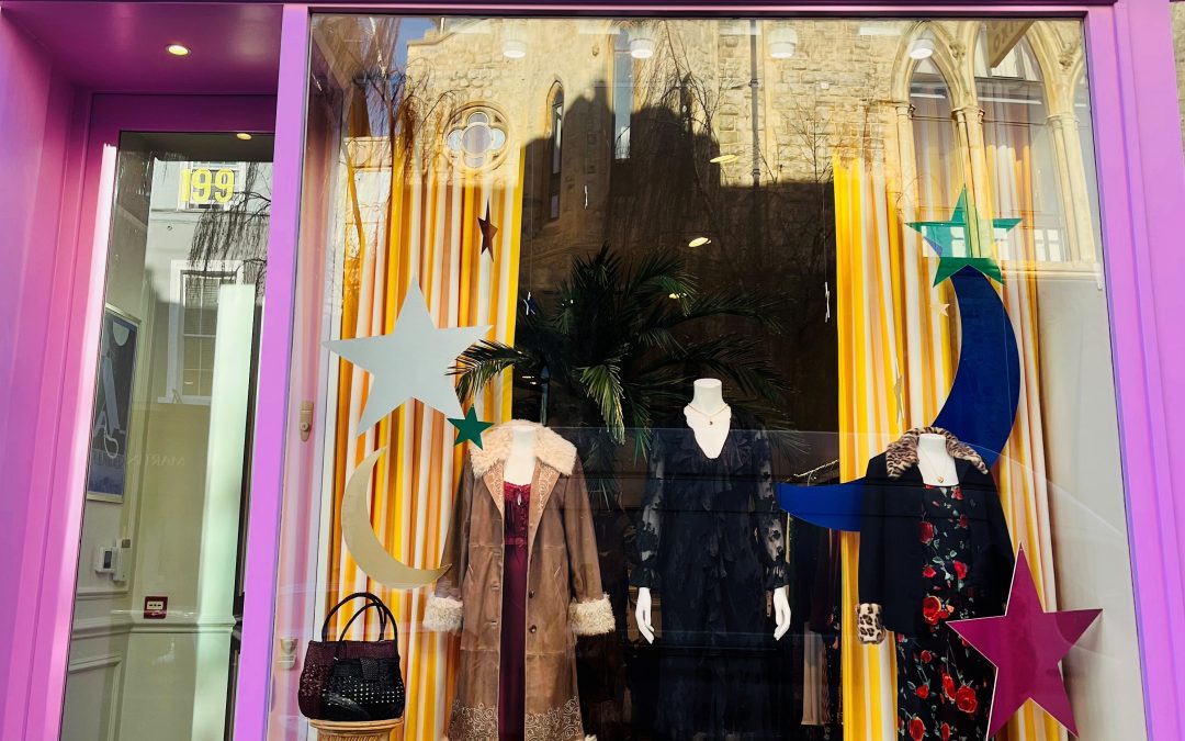 Christmas Window Installations at Rixo London