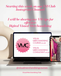 Digital Visual Merchandising Tips on VMC Instagram Channel