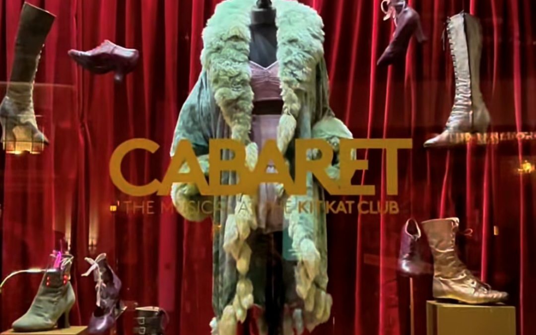 Dressing The Cabaret Window For LaDuca Shoes London